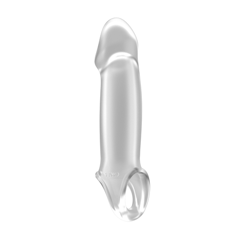 Penis Sleeves : No. 33 Stretchy Penis Extension Transparent