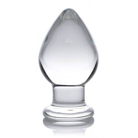 Anal Plug : Molten Wide Glass Butt Plug