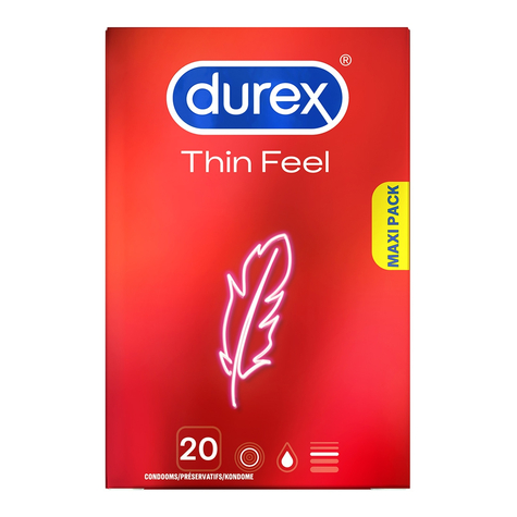 Preservativos Durex De Toque Fino 20 Peças