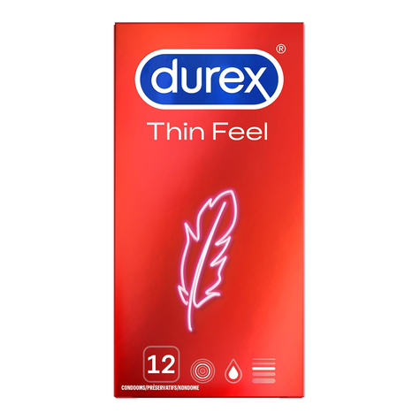 Preservativos Durex De Toque Fino 12 Peças