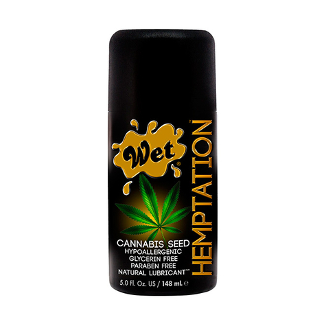 Wet Hemptation Natural Hemp Formula Lubricant 148ml.