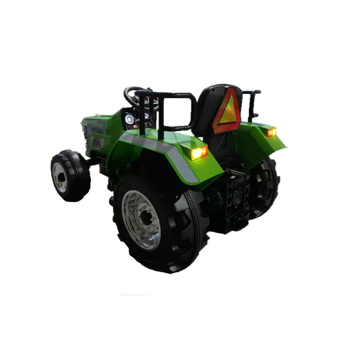 Elektro Kinderfahrauto - Elektro Traktor Groß - 12v7a Akku,2 Motoren 35w Mit 2,4ghz Fernsteuerung-Grün