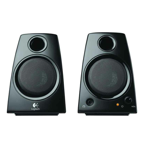 Orador Logitech Z130, Stereo, 2.0, 5-10 Watt - Preto, Retalho 980-000418