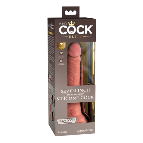 Natural Dildo Kce 7 Dual Density Cock Light