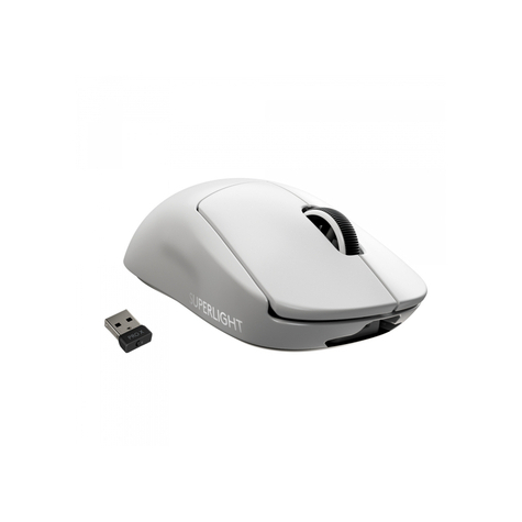 Rato Óptico Logitech Pro X Superlight Wireless Mouse Optical White 910-005942