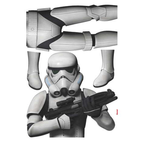 Wall Tattoo - Star Wars Stormtrooper - Size 100 X 70 Cm