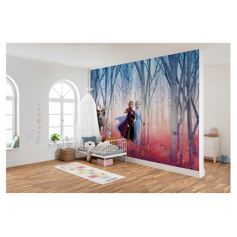 Photomurals  Photo Wallpaper - Frozen Friends Forever - Size 368 X 254 Cm