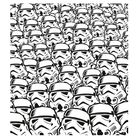 Papel De Parede Foto Não-Tecido - Star Wars Stormtrooper Swarm - Tamanho 250 X 280 Cm