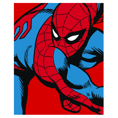 Papel De Parede Foto Não-Tecido - Marvel Powerup Spider-Man Watchout - Tamanho 200 X 250 Cm