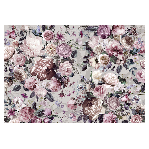 Papel De Parede Foto Não-Tecido - Lovely Blossoms - Tamanho 350 X 250 Cm