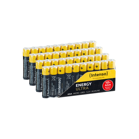 Intenso Energy Ultra Aaa Micro Lr03 Embalagem De 40 750151