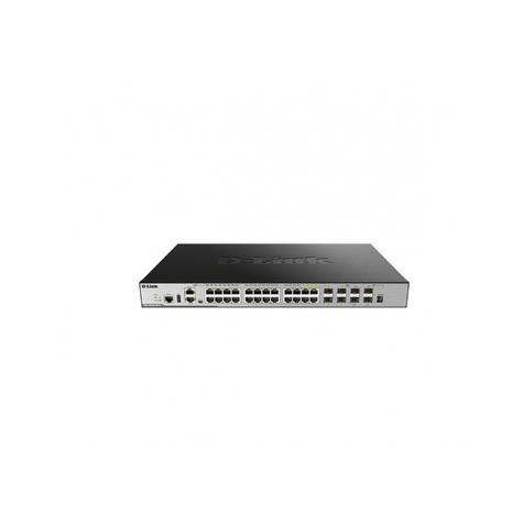 D-Link Switch De Pilha Gigabit Com Gestão De Camada 3 Dgs-3630-28pc/Si