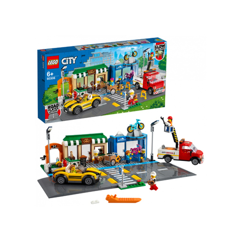 Lego City - Einkaufsstrasse Mit Geschten (60306)