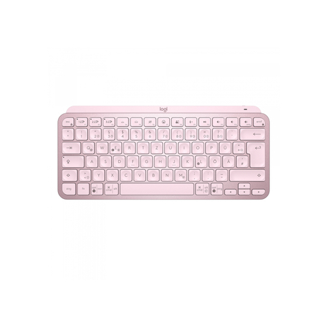 Logitechmx Keys Mini Bluetooth Tastatur - Beleuchtet Rosa - 920-010481