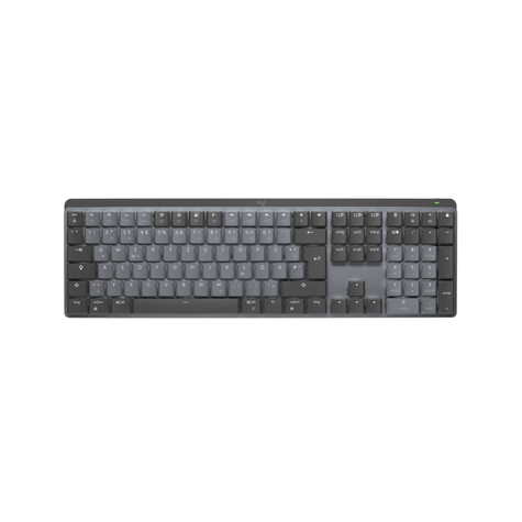 Logitech Mx Mechanical Tastatur Wireless Bolt Grafit Linear - 920-010749
