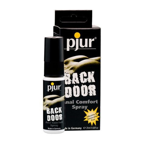 Creams Gels Lotions Spray Anal : Pjur Backdoor Spray 20ml